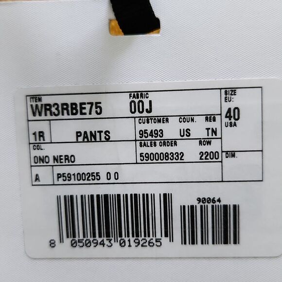 NWT RED VALENTINO Velvet-trimmed grain de poudre flared pants - Picture 15 of 15